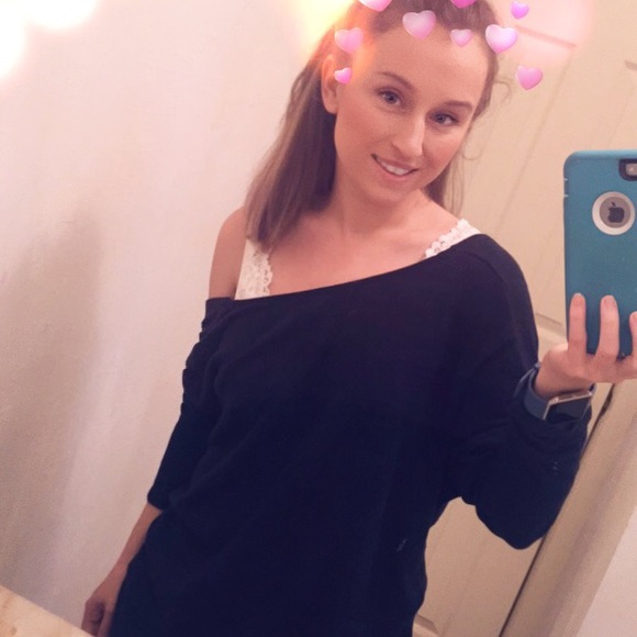 Twist knot long sleeve reversible top - Picture 3 of 8